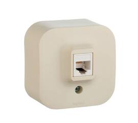 Розетка компьютерная RJ45 Legrand Quteo 782254