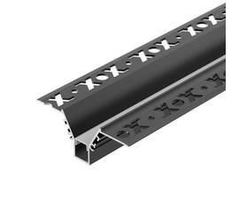 Алюминиевый профиль Arlight COMFORT10-V-FANTOM-2000 BLACK 052541