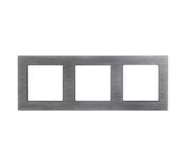 Рамка на 3 поста Arlight FRM-PRESTO-ALS-3-GR 043858