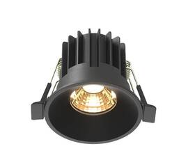 Встраиваемый светильник Maytoni Round DL058-7W2.7K-B