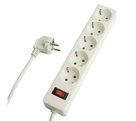 Сетевой фильтр 5-местный с/з Stekker Optima HM20-51-03 50093