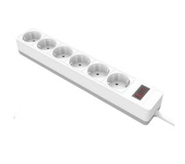 Сетевой фильтр 6-местный с/з Stekker Optima HM20-61-02 50095