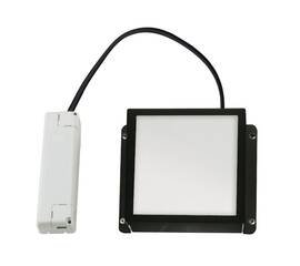 Встраиваемый светильник Uniel Grilyato mini ULP-1010 7W/4000К IP40 GRILYATO OPAL BLACK UL-00012449