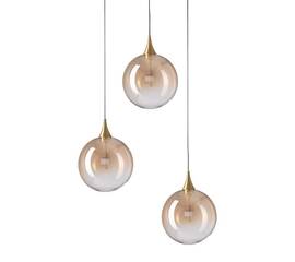 Подвесной светильник Delight Collection MD23001045H-3A brass/champagne