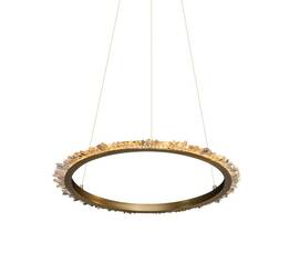 Подвесной светильник Delight Collection Quartz Halo MD20020154-1A satin gold