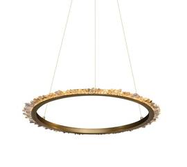 Подвесная люстра Delight Collection Quartz Halo MD20020154-1B satin gold