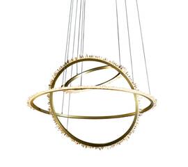 Подвесная люстра Delight Collection Quartz Halo MD20020154-3A satin gold