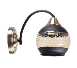 Бра IMEX MD.51851-1-W-BK+AB