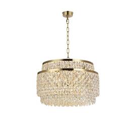 Подвесная люстра Newport Tiffany 8530/60 C gold polished М0070715
