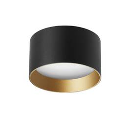 Накладной светильник Arlight SP-BISCOTTO-R140-15W Warm3300-MIX (BK-GD, 80 deg, 230V) 055027