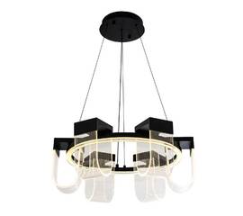 Подвесная люстра LED4U L7707-600 BK