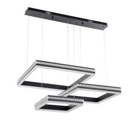 Подвесная люстра LED4U 8596-500-400-300 BK