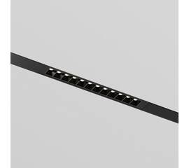 Трековый однофазный светильник Denkirs Simple Grill DK8201-BK
