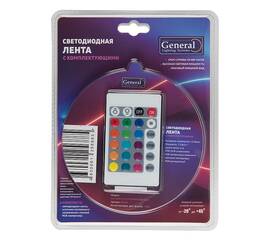 Светодиодная лента (комплект) General GLS-5050-60-14.4-12-IP20-PRO-RGB-3-KIT 503821