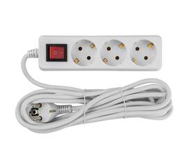 Удлинитель бытовой General GES-16-3x100-3-3m-S 470002