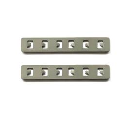 Прямой соединитель для встраиваемого магнитного шинопровода (2 шт) ST Luce ST005.749.00