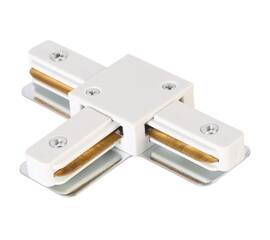Коннектор T-образный Crystal Lux CLT 0.211 08 WH