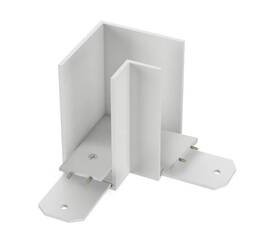 Угловой соединитель для шинопровода Denkirs TR2102-WH