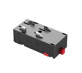 Прямой соединитель для шинопровода Denkirs TR2101-BK