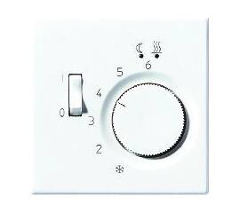 Накладка регулятора теплого пола Jung LS 990 LS1749BFWW