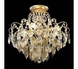 Потолочный светильник Crystal Lux ESMIRALDA PL4 GOLD