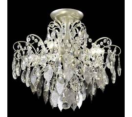 Потолочный светильник Crystal Lux ESMIRALDA PL4 SILVER