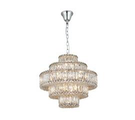 Подвесная люстра Newport 8459+6/C chrome М0066728