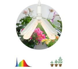 Фитолампа светодиодная для растений Эра FITO-36W-Rа90-E27-FOLD 3800K Б0061430