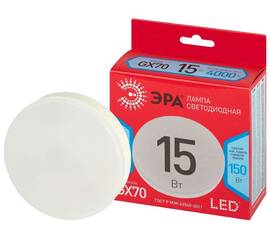 Лампа светодиодная Эра LED GX-15W-840-GX70 R 4000K таблетка Б0065470