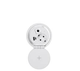Блок розеток 51 (1 секция и 2 USB) Mebax 00-00000827