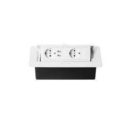 Блок розеток MX-226 (O) (2 секции и 2 USB) Mebax 00-00002605