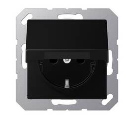Розетка штепсельная Schuko Jung A1520BFKIKLSWM