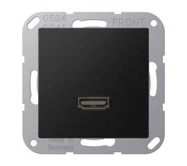 Розетка HDMI Jung MAA1112SWM