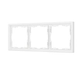 Рамка пластиковая Arlight FRM-NOBE-SFPL-3-WH 054219