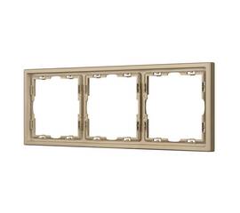 Рамка пластиковая Arlight FRM-NOBE-SFPL-3-GD 054221