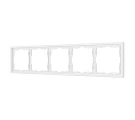 Рамка пластиковая Arlight FRM-NOBE-SFPL-5-WH 054227