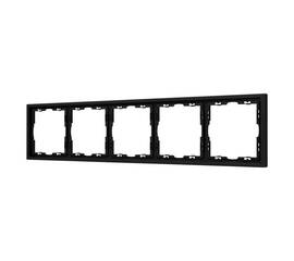 Рамка пластиковая Arlight FRM-NOBE-SFPL-5-BK 054228