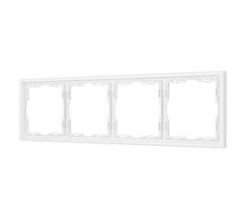Рамка пластиковая Arlight FRM-NOBE-SFPL-4-WH 054223
