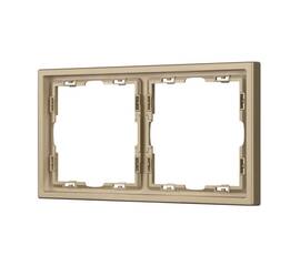 Рамка пластиковая Arlight FRM-NOBE-SFPL-2-GD 054217