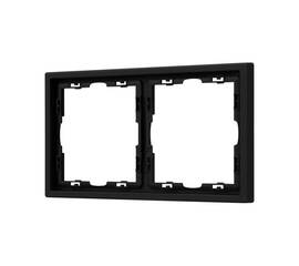 Рамка пластиковая Arlight FRM-NOBE-SFPL-2-BK 054216