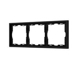 Рамка пластиковая Arlight FRM-NOBE-SFPL-3-BK 054220