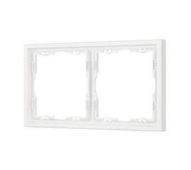 Рамка пластиковая Arlight FRM-NOBE-SFPL-2-WH 054215