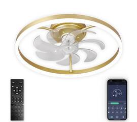 Люстра-вентилятор Natali Kovaltseva Ledfan LED LAMPS 81491