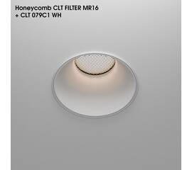 Рассеиватель Crystal Lux CLT FILTER MR16 Honeycomb BL