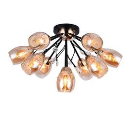 Потолочная люстра Illumico IL1284-10CPA-29 BK GD