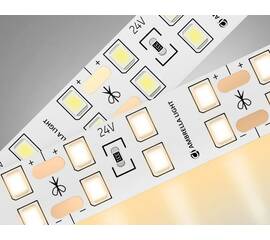 Светодиодная лента двухрядная Ambrella Light LED Strip 24В 2835 20Вт/м 3000K 5м IP20 GS3601