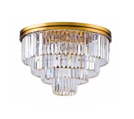 Потолочная люстра DeLight Collection 1920s Odeon 9513C/600R gold/clear