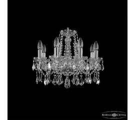 Подвесная люстра Bohemia Ivele Crystal 1413/8/165 Ni Leafs