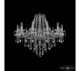 Подвесная люстра Bohemia Ivele Crystal 1415/12/300 Ni