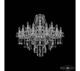 Подвесная люстра Bohemia Ivele Crystal 1415/12+6/300 Ni